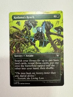 Kodama's Reach Borderless (NM Non-Foil) CMM-0649 Common MTG - Image 1