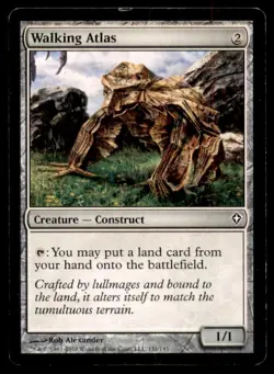 Walking Atlas LP Light Play Worldwake MTG [7484] - Image 1