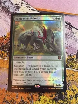 RIPPLE FOIL Rampaging Baloths (Ripple Foil) - Commander: Modern Horizons 3 (M3C) - Image 3
