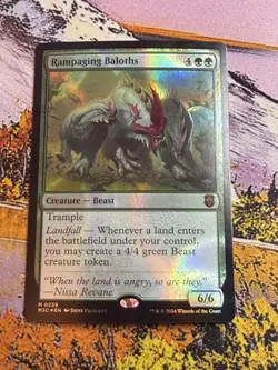RIPPLE FOIL Rampaging Baloths (Ripple Foil) - Commander: Modern Horizons 3 (M3C) - Image 4
