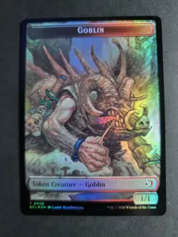 Goblin / Treefolk (Foil) Token MTG Lorwyn Eclipsed - Image 1