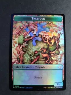 Goblin / Treefolk (Foil) Token MTG Lorwyn Eclipsed - Image 2
