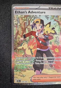 Ethan's Adventure 236/182 Special Illustration Rare Pokemon Card - Image 3