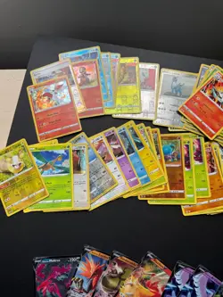 Pokemon Lot of 75+ cards including Rare and Holos! - Image 3