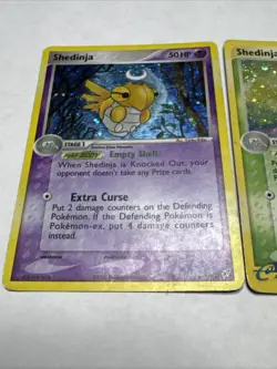 Pokemon TCG Shedinja EX Deoxys Holo Rare Card 14/107 NM Condition - Image 2