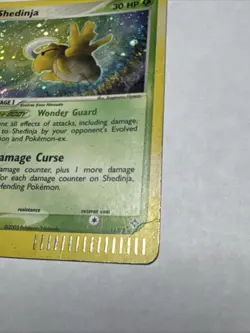 Pokemon TCG Shedinja EX Deoxys Holo Rare Card 14/107 NM Condition - Image 4