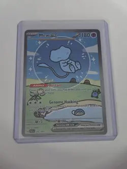 2024 Pokemon PAF EN #232 Mew Ex Special Illustration Rare - Image 1
