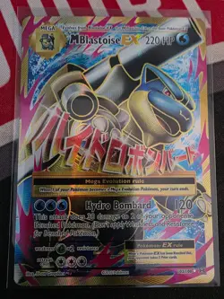 BLASTOISE EX 2016 POKEMON XY EVOLUTIONS ULTRA RARE FA 102/108 - Image 1
