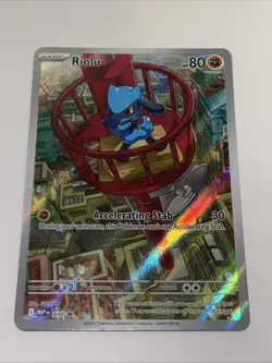 Riolu #010 Promo - Pokemon Mega Evolution Black Star - Near Mint - GOSSAN - Image 1