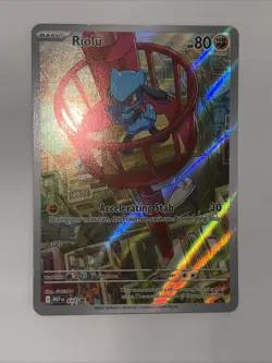 Riolu #010 Promo - Pokemon Mega Evolution Black Star - Near Mint - GOSSAN - Image 2