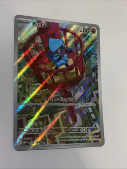 Riolu #010 Promo - Pokemon Mega Evolution Black Star - Near Mint - GOSSAN - Image 3