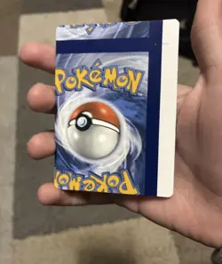 Nosepass Reverse Holo 🔥 Edge Border Error - NFC Miscut Pokemon - Image 2