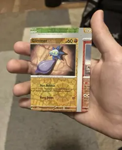 Pokemon Card - Error Miscut NFC Glimmet Obsidian Flames 121/197 Reverse Holo - Image 1