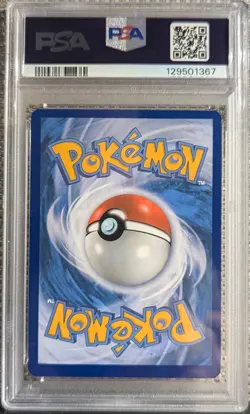 2017 Pokemon PROMO Ash's Pikachu SM110 Sm Regular PSA 8 - Image 2