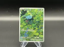Bulbasaur - Illustration Rare - 166/165 Scarlet & Violet 151 - Pokemon TCG 2023 - Image 1
