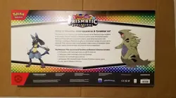 Pokemon Prismatic Evolutions LUCARIO EX & TYRANITAR EX PREMIUM COLLECTION - Image 2