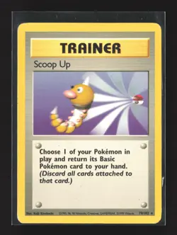 Pokemon Base Set #078/102 Rare Scoop Up - Image 1