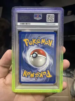 Pokemon 2006 Gold Star #100 CELEBI-HOLO EX Crystal Guardians PSA 6 - Image 2