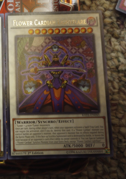 Yugioh - Flower Cardian Lightflare RATE-EN045 NM 1st ed Rare - Image 1
