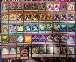 YUGIOH - ZW UTOPIA XYZ DECK - ULTIMATE DRAGONIC RAY, HALBERD, ZS ASCENDED SAGE - Image 1