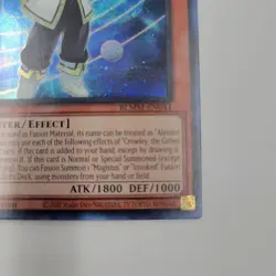 Crowley, The Gifted Magistus 1st Edition Secret Rare BLMM-EN044 (NM) Yu-Gi-Oh! - Image 5