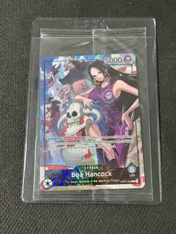 One Piece Card Game Boa Hancock OP07-038 PSA Exclusive Promo Sealed - Image 1