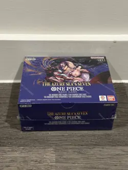 One Piece CCG - OP 14 The Azure Sea Booster Box - New & Sealed - Image 1