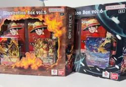 One Piece TCG Illustration Box Vol 5 and Vol 6 BUNDLE SEALED - Image 1