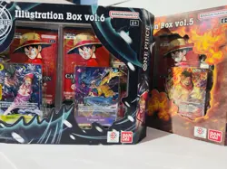 One Piece TCG Illustration Box Vol 5 and Vol 6 BUNDLE SEALED - Image 3