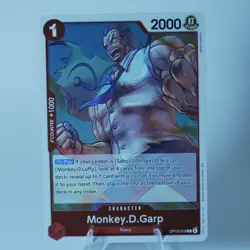 One Piece TCG Monkey.D.Garp OP13-016 Rare Foil Near Mint English - Image 1