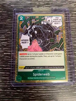 Spiderweb OP04-035 | Kingdoms of Intrigue - English One Piece - Image 1