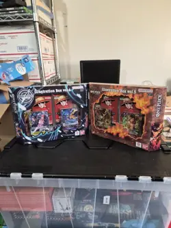 One Piece TCG Illustration Box Vol. 5 and 6 Factory Sealed Brand New In Hand - Image 1