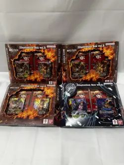 One Piece Illustration Box Vol 5 & Vol 6 - IB05 + IB06 - Lot Of 4 - Image 1