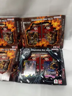 One Piece Illustration Box Vol 5 & Vol 6 - IB05 + IB06 - Lot Of 4 - Image 3