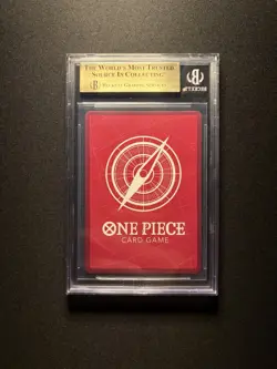 BGS GEM MINT 9.5 Monkey D Luffy One Piece Alt Art Leader OP11-040 - Image 2