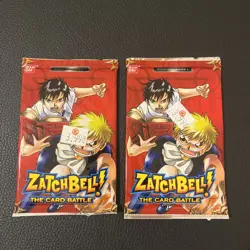 Ten (10) BANDAI CCG TCG ZATCH BELL! The Card Battle Series 1 Booster Packs - Image 5