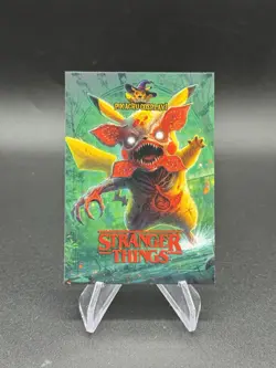 Stranger Things Pikachu Cosplay Set 2025 Pokemon Chase Card #2 - Image 1