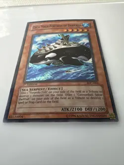 1st Ed Orca Mega-Fortress Of Darkness Super Rare Yu-Gi-Oh! Card IOC-084 - Image 2