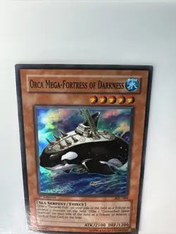 1st Ed Orca Mega-Fortress Of Darkness Super Rare Yu-Gi-Oh! Card IOC-084 - Image 5