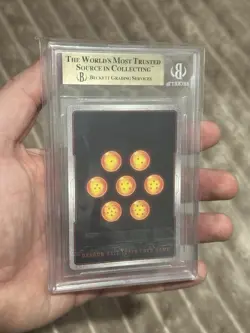 Dragon Ball Super Card Distant Descendant Son Goku Jr. BT4-123 SCR BGS 9.5 - Image 2