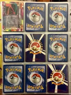 Vintage Pokemon Card Collection - No Binder Lot 5 Pages - Holo - Modern LP/NM - Image 2