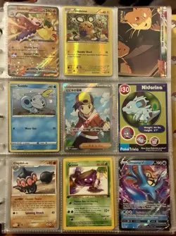 Vintage Pokemon Card Collection - No Binder Lot 5 Pages - Holo - Modern LP/NM - Image 5
