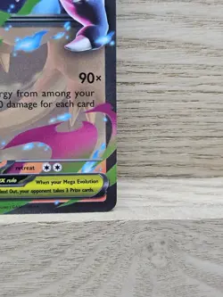 Mega Charizard X ex Pokemon Card TCG Phantasmal Flames 013/094 Double Rare Holo - Image 4