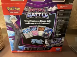 Pokemon TCG Rival Battle Deck Steven Beldum SVP 207 Metagross 60 Cards Sealed - Image 3
