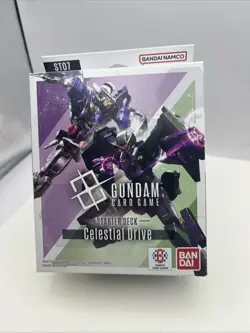Gundam TCG Card Game Celestial Drive Starter Deck (ST07) New Sealed - Image 1