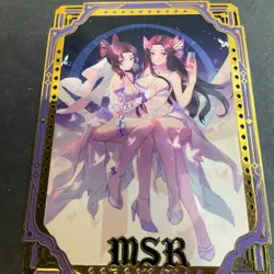 Goddess Story Gold METAL Card - Maiden Party - Serial Number #/100! Demon Slay - Image 4