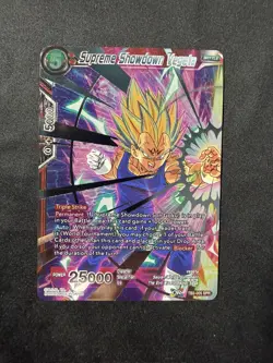 Dragon Ball Super Card Game - TB2-005 SPR - Supreme Showdown Vegeta NM - Image 1