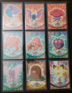 MP/HP Topps Pokemon Series 1 & 2 x51 Card Lot No Duplicates TV Animation Edition - Image 3