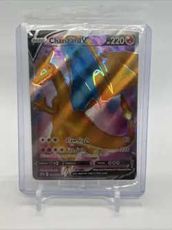 Pokemon Card - Charizard SWSH050 - Black Star Promo - Champions Path - Sealed - Image 1