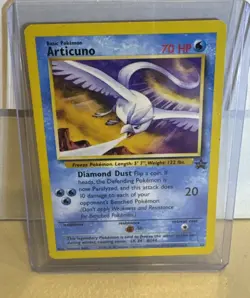 Articuno WOTC 22/53 Black Star Promo WoTC Promo MP Pokemon Card - Image 1